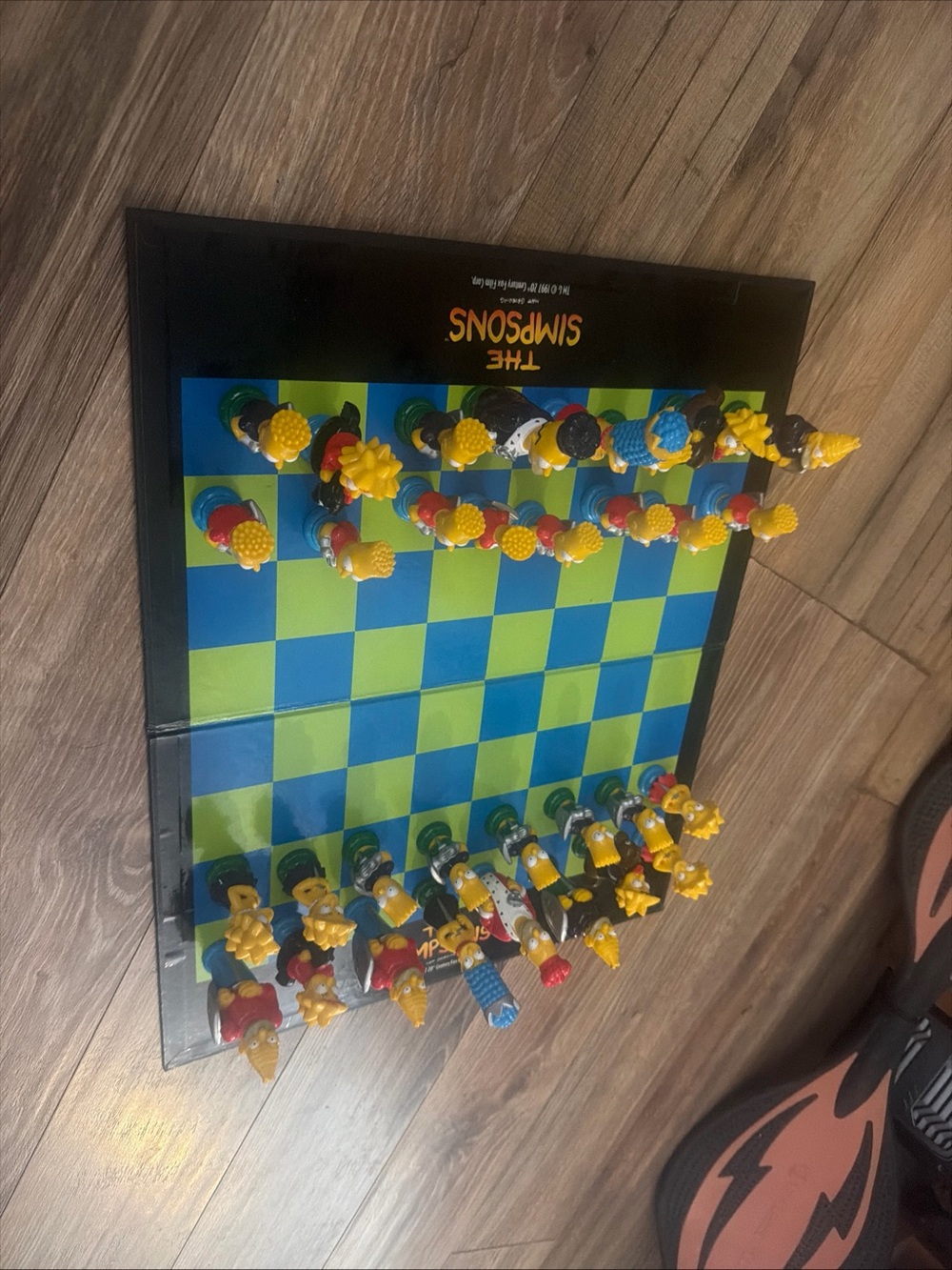 The SimpsonsThemed Chess Set - 1997-